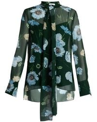 Erdem - Camicia A Fiori - Lyst