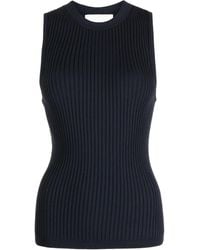 3.1 Phillip Lim - Sleeveless Ribbed-Knit Top - Lyst