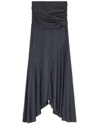 Ganni - Lange Rok Van Jersey - Lyst