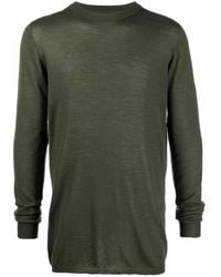 Rick Owens - Fine-Knit Wool Jumper - Lyst