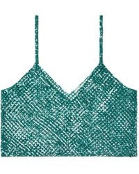 Alanui - Nothing But Light V-Neck Tank Top - Lyst