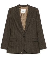 Isabel Marant - ストライプ シングルジャケット - Lyst