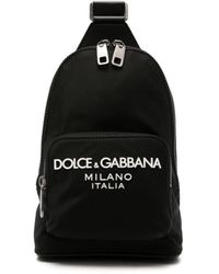 Dolce & Gabbana - Rucksack mit Logo-Applikation - Lyst