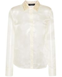 Fabiana Filippi - ビジュートリム シルクシャツ - Lyst
