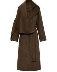 Nicholas - Candice Shawl Belted Coat - Lyst