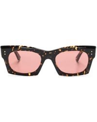 Marni - Tortoiseshell-Effect Square-Frame Sunglasses - Lyst