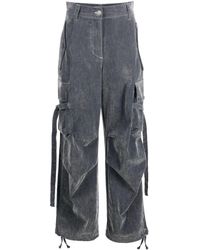 MSGM - Jeans mit hohem Bund - Lyst