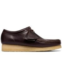 Clarks - Bottes Wallabee En Cuir À Lacets - Lyst