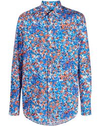 DSquared² - Floral-print Cotton Shirt - Lyst