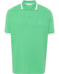 Manuel Ritz - Logo-embroidered Cotton Polo Shirt - Lyst