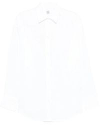 TOTEME - Striped Shirt - Lyst