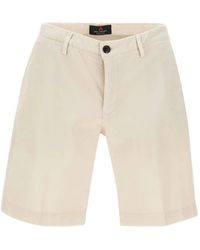 Peuterey - Blane Button Shorts - Lyst