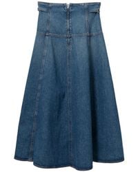 Ulla Johnson - The Brigette Midi Skirt - Lyst