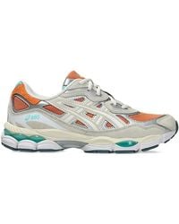 Asics - Gel-Nyc Logo-Print Sneakers - Lyst