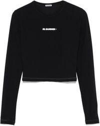 Jil Sander - Cropped Swim Top - Lyst