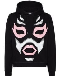 DSquared² - Graphic-Print Hoodie - Lyst