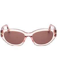 Tom Ford - キャットアイ フルリム 眼鏡フレーム - Lyst