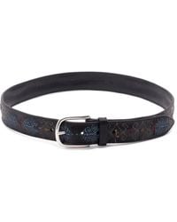 Orciani - Embroidered Leather Belt - Lyst