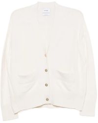 Barrie - Cárdigan The Borders Con Cuello En V - Lyst