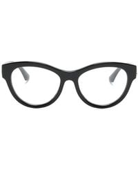 Burberry - Brille Mit Rundem Gestell - Lyst