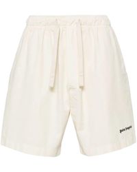 Palm Angels - Bermuda Shorts Met Geborduurd Logo - Lyst