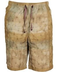 Needles - Print Bermuda Shorts - Lyst