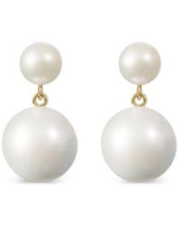 Sophie Bille Brahe - 14K Venus Moon Earrings - Lyst