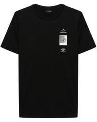 Paul & Shark - T-shirt Met Logoprint - Lyst