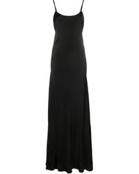 Victoria Beckham - Kleid mit tiefem V-Ausschnitt - Lyst