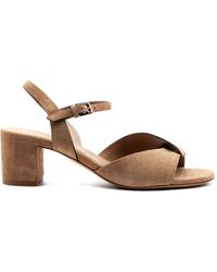 Roberto Del Carlo - Sude Ankle-Strap Sandals - Lyst