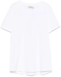 Max Mara - Logo Cotton T-Shirt - Lyst