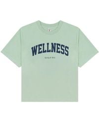 Sporty & Rich - Wellness Ivy Cotton T-Shirt - Lyst