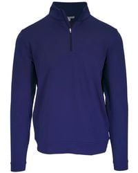 Peter Millar - Perth Sugar Zip Polo Shirt - Lyst