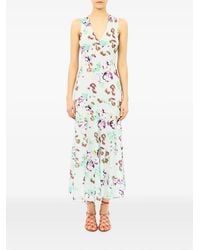 Ulla Johnson - Elowen Floral-Print Midi Dress - Lyst