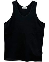 Jil Sander - Scoop-Neck Sleeveless Vest - Lyst