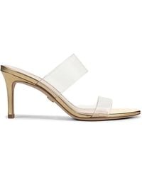 Veronica Beard - Asha Transparent-Strap Sandals - Lyst