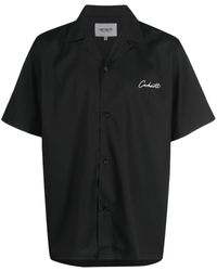 Carhartt - Camisa tipo gabardina con logo bordado - Lyst