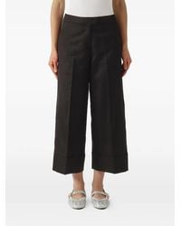 PT Torino - Pressed-Crease Turned-Up-Cuff Trousers - Lyst