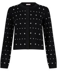 Liu Jo - Cardigan With Rhinestones - Lyst