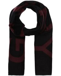 Givenchy - Logo-Intarsia Wool Scarf - Lyst