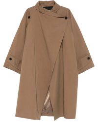 ELEH - Manteau Boutonné À Design Asymétrique - Lyst