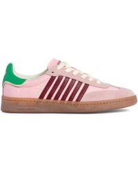 DSquared² - Striped Boxer Sneakers - Lyst