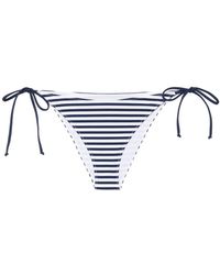 Mc2 Saint Barth - Virgo Striped Bikini Bottoms - Lyst