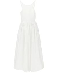 Emporio Armani - Cotton Long Dress - Lyst