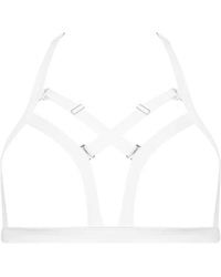 Maison Close - Fatale Open Triangle Bikini Top - Lyst