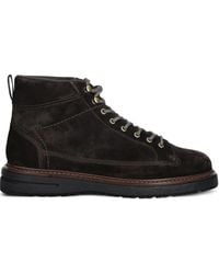 GANT - Lace-Up Panelled Boots - Lyst