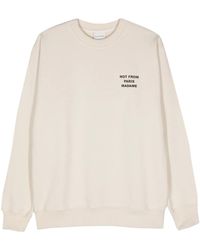 Drole de Monsieur - Top Le Sweatshirt Slogan - Lyst