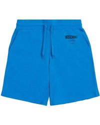 Moschino - Drawstring Logo Shorts - Lyst