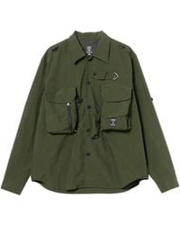 South2 West8 - Logo-Patch Shirt - Lyst