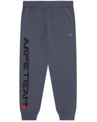 Aape By A Bathing Ape - Embroidered Logo Patch Sweatpants - Lyst